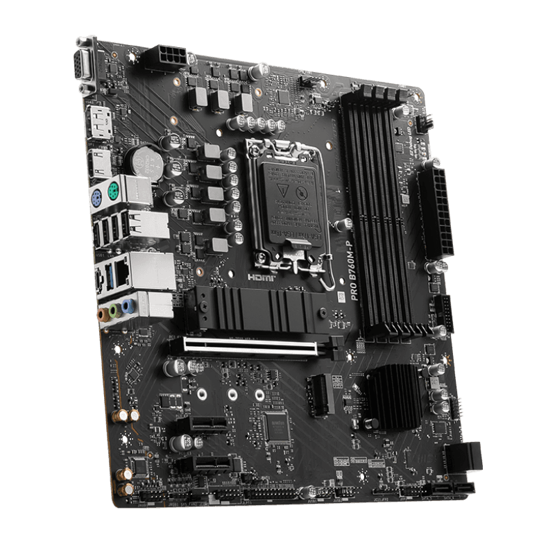 Carte mère MSI PRO B760M-P DDR5 mATX (911-7E02-019) 4