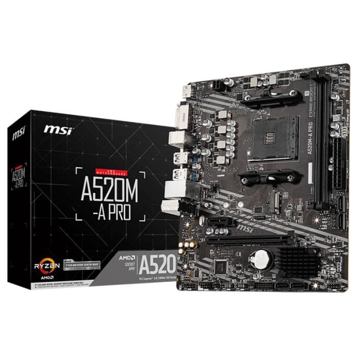 Carte mère MSI A520M-A PRO
