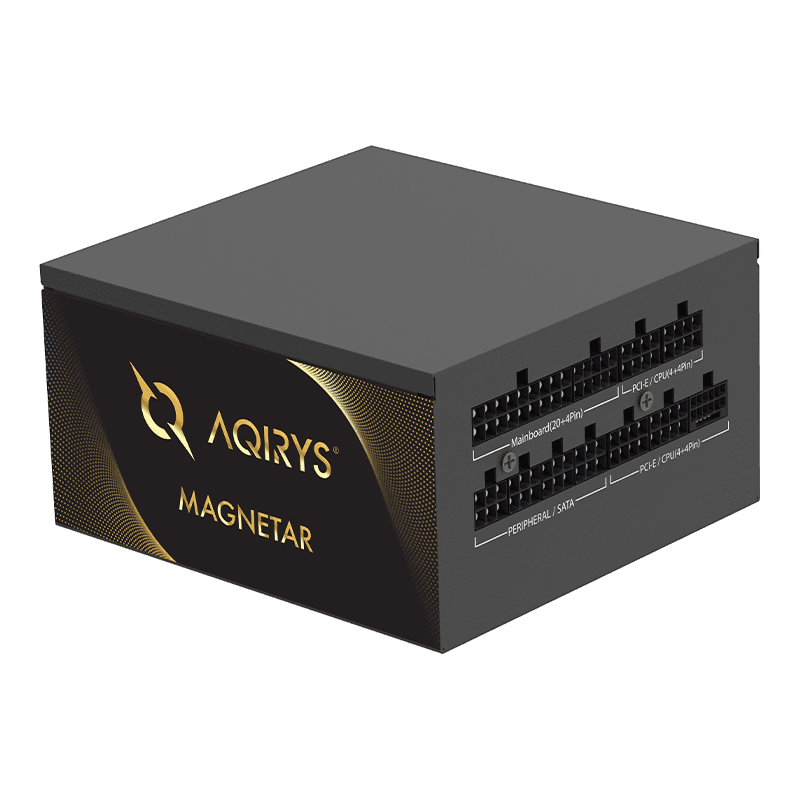 Boite d’alimentation AQIRYS MAGNETAR | 1200W | PLATINUM | Modulaire 6