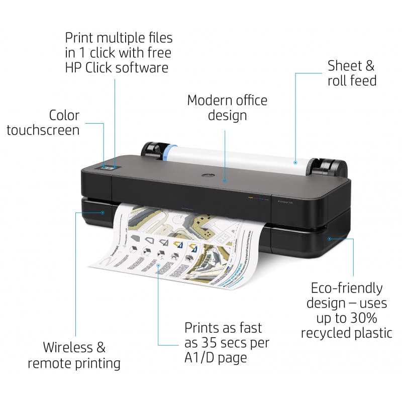 Imprimante HP DesignJet T230 24-in Printer (A1) 6