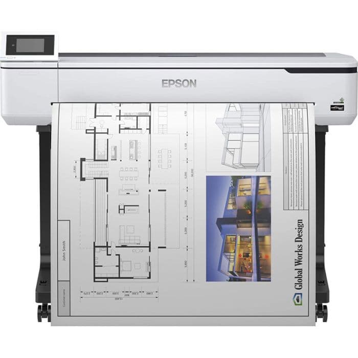 Traceur EPSON SureColor SC-T5100 Avec Stand - Blanc 5