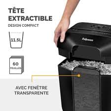 Fellowes Powershred LX25 - Destructeur de documents coupe croisée 2
