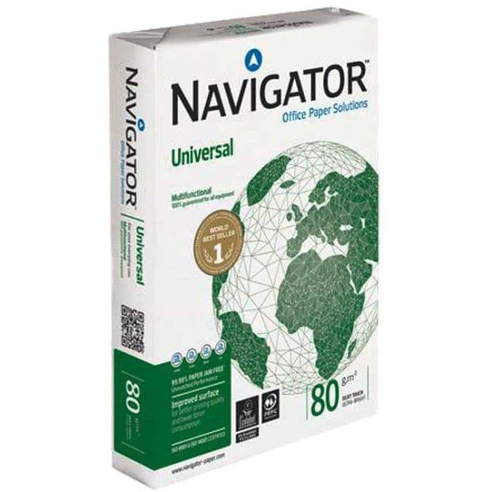 Rame Papier NAVIGATOR A3 80gr/m² 500 Feuilles