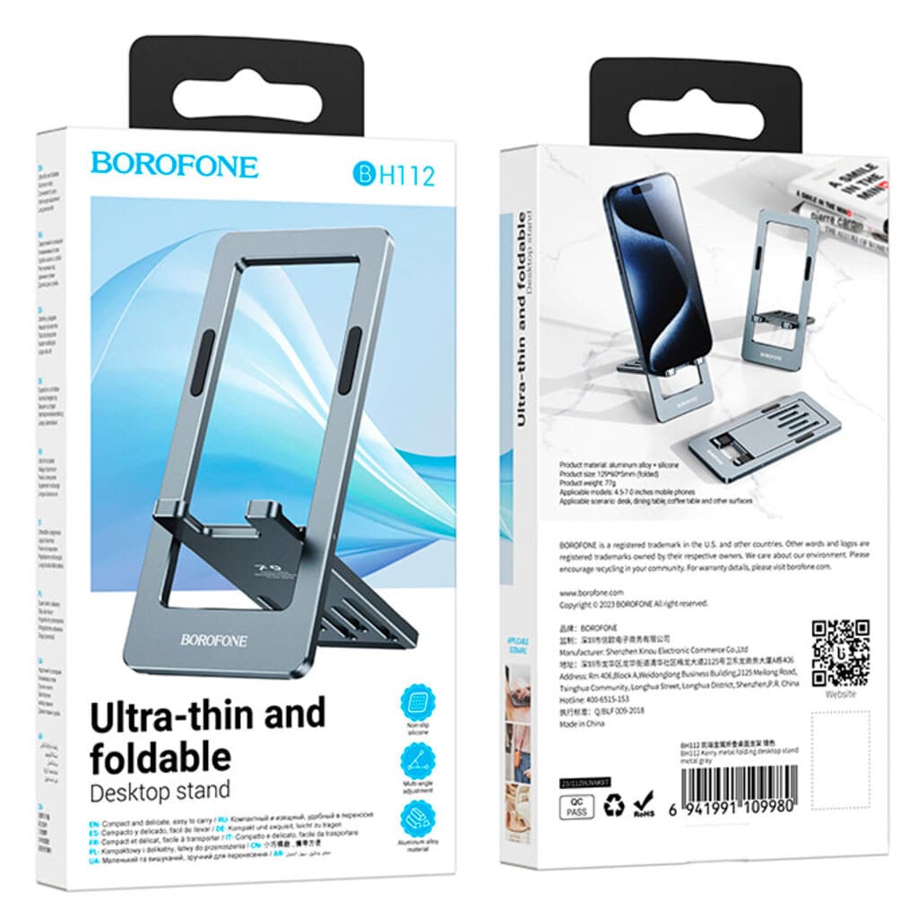 Support Voiture Magnétique Borofone BH112 - Rotation 360° 3