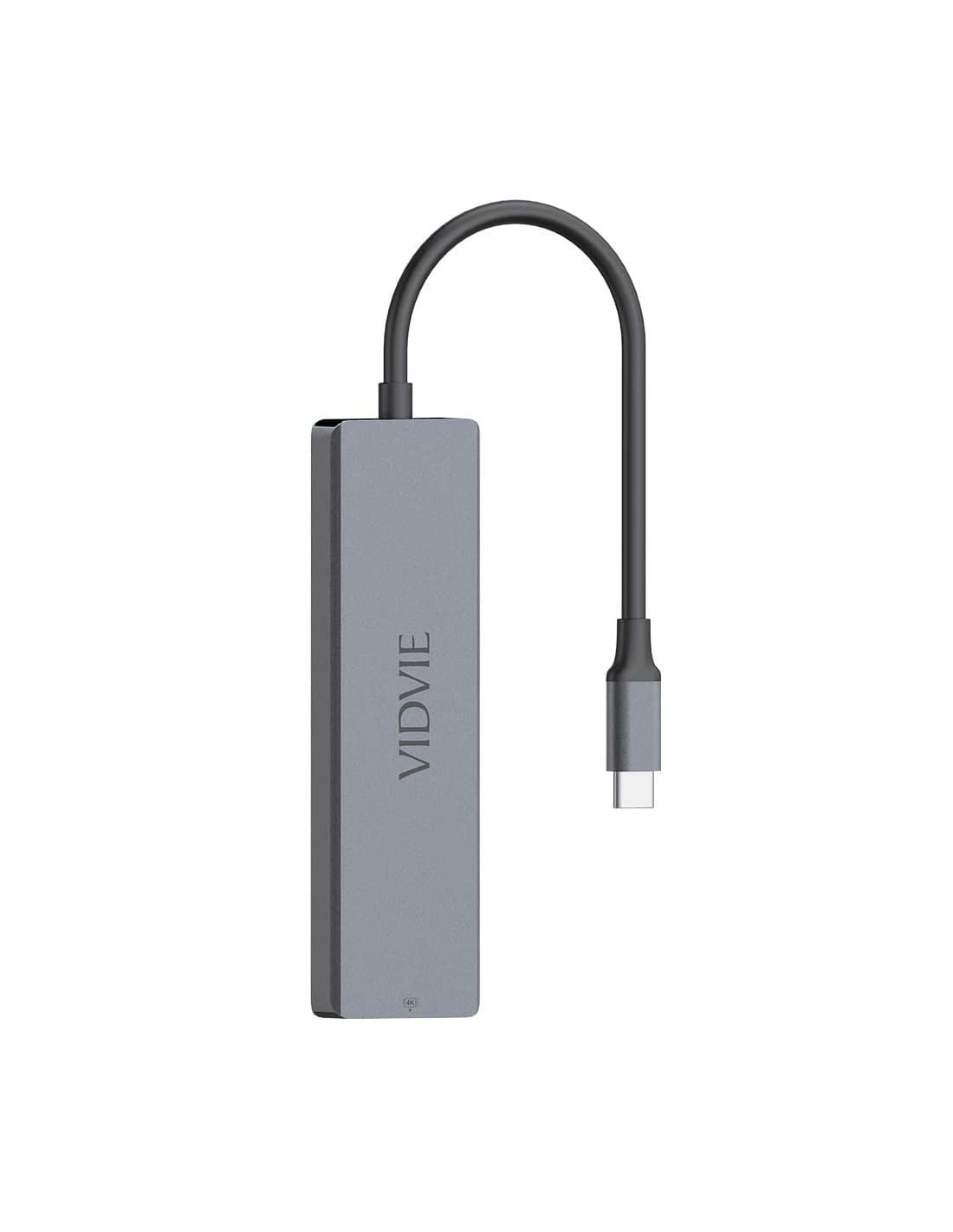 Hub Type-C Vidvie 6 en 1 - Dark Grey 2