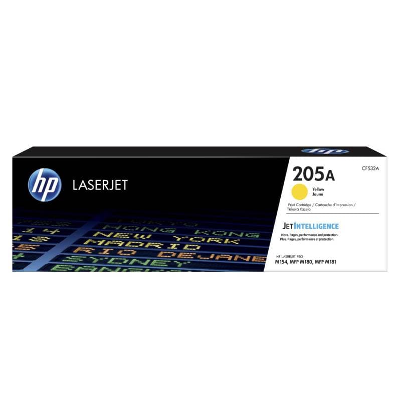 toner HP 205A jaune CF532A