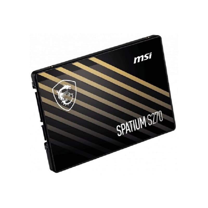 Disque Dur Interne SSD MSI Spatium | S270 2.5" SATA | 480 Go