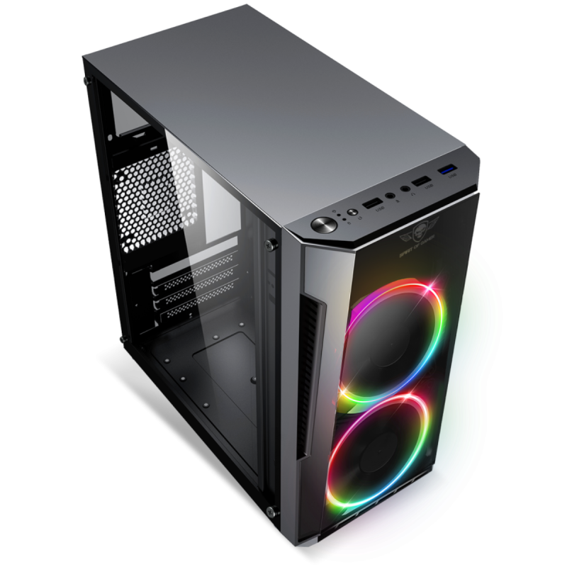 boitier gamer spirit of gamer deathmatch 3 rgb edition matx itx noir 3